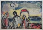 1950 After Georges Rouault \"Personnages bibliques\" 50x65
